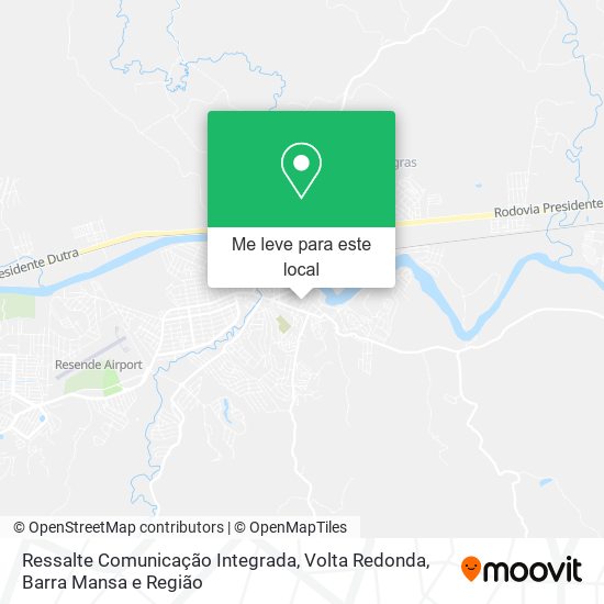 Ressalte Comunicação Integrada mapa