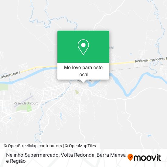 Nelinho Supermercado mapa