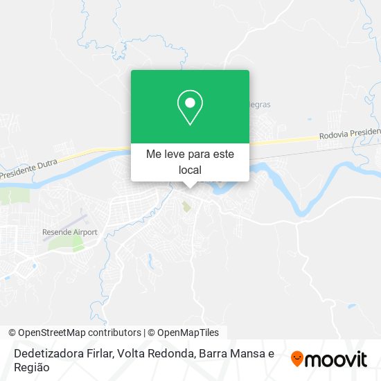 Dedetizadora Firlar mapa