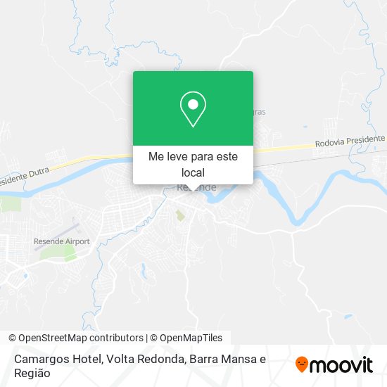 Camargos Hotel mapa