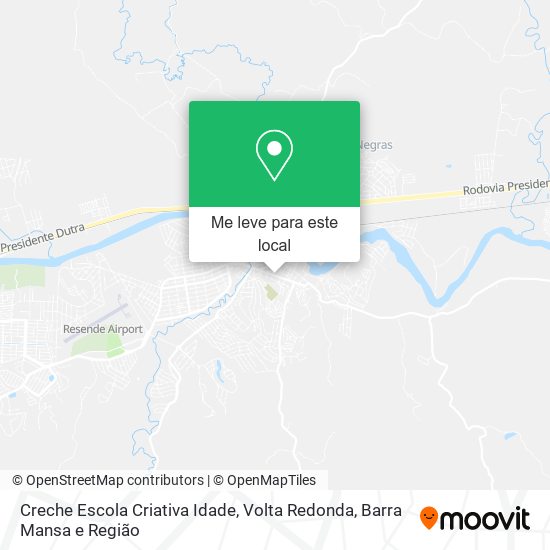 Creche Escola Criativa Idade mapa