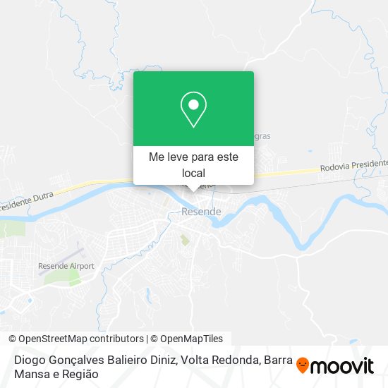 Diogo Gonçalves Balieiro Diniz mapa