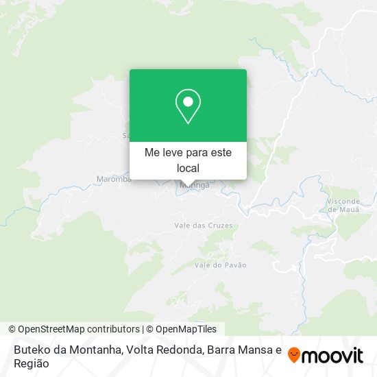 Buteko da Montanha mapa