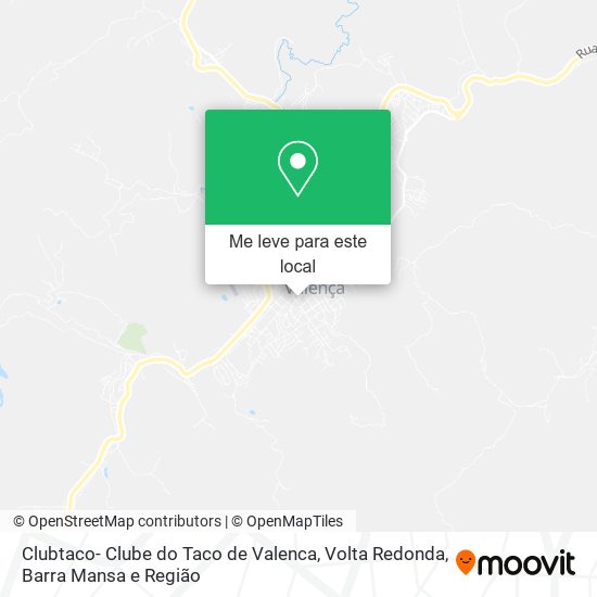 Clubtaco- Clube do Taco de Valenca mapa