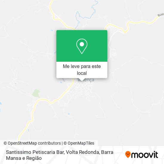Santissimo Petiscaria Bar mapa