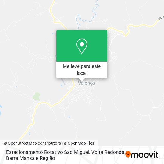 Estacionamento Rotativo Sao Miguel mapa