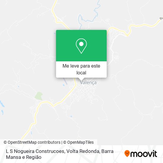 L S Nogueira Construcoes mapa