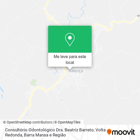 Consultório Odontológico Dra. Beatriz Barreto mapa