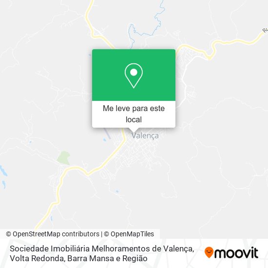 Sociedade Imobiliária Melhoramentos de Valença mapa