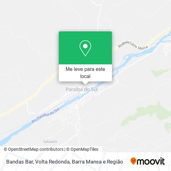 Bandas Bar mapa