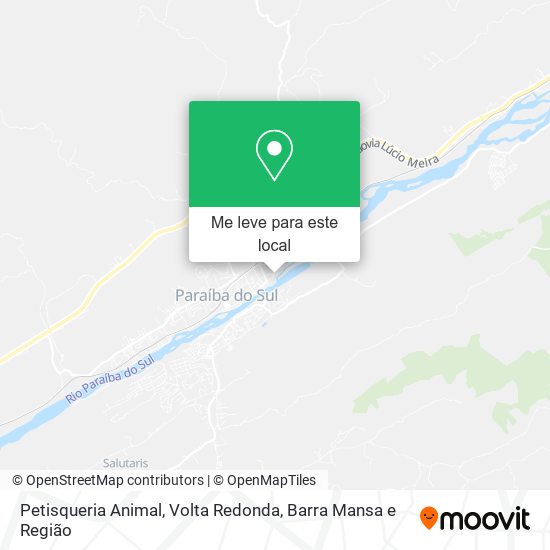 Petisqueria Animal mapa