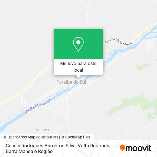 Cassia Rodrigues Barreiros Silva mapa