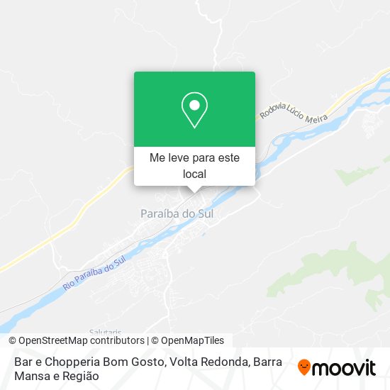 Bar e Chopperia Bom Gosto mapa