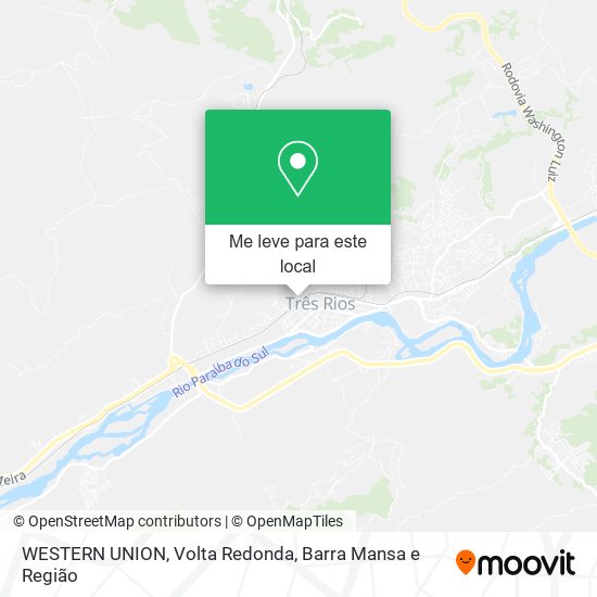 WESTERN UNION mapa