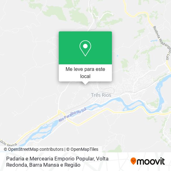 Padaria e Mercearia Emporio Popular mapa