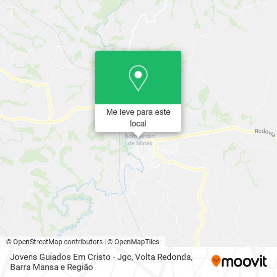 Jovens Guiados Em Cristo - Jgc mapa