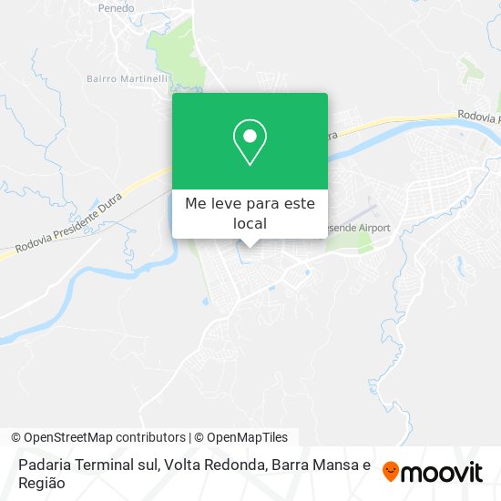 Padaria Terminal sul mapa