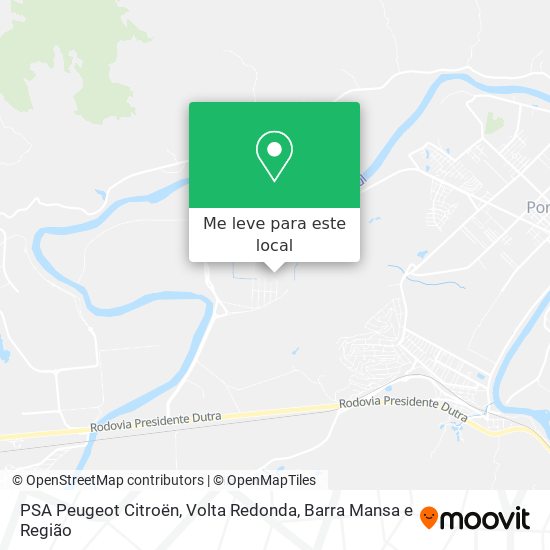 PSA Peugeot Citroën mapa