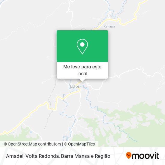 Amadel mapa