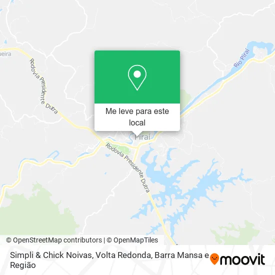 Simpli & Chick Noivas mapa