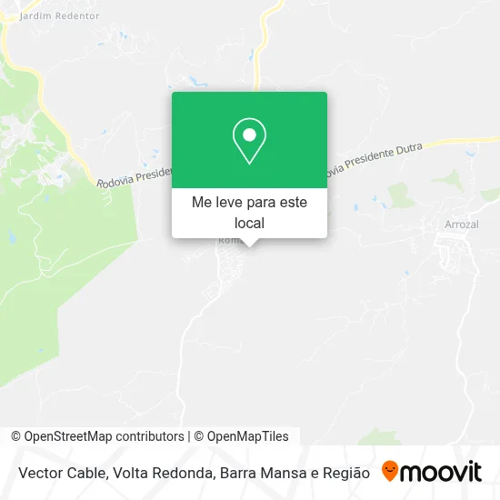 Vector Cable mapa