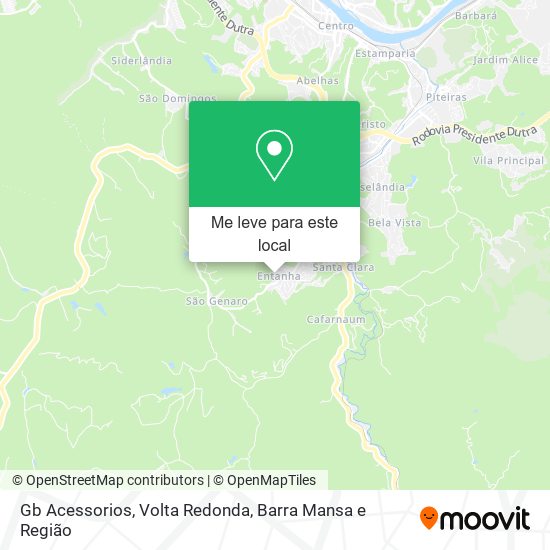 Gb Acessorios mapa