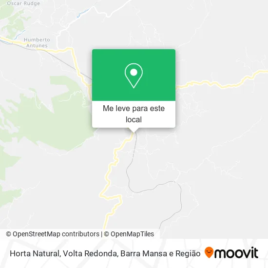 Horta Natural mapa