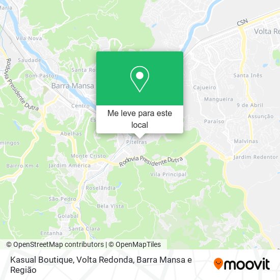 Kasual Boutique mapa