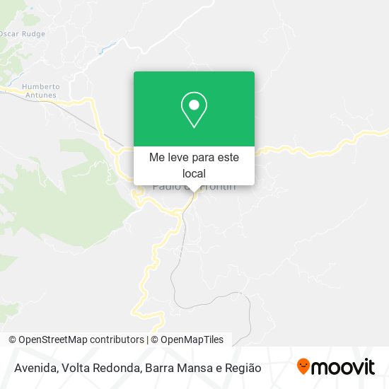 Avenida mapa