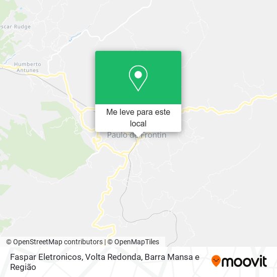 Faspar Eletronicos mapa