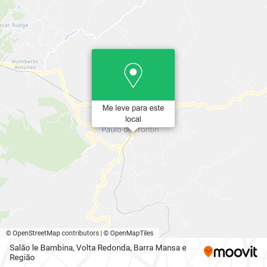 Salão le Bambina mapa