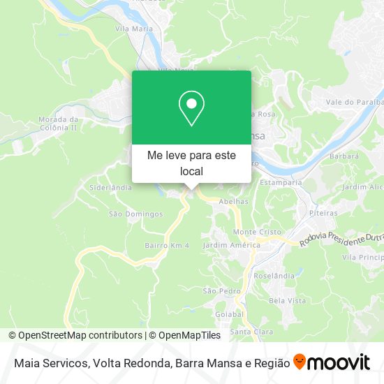 Maia Servicos mapa