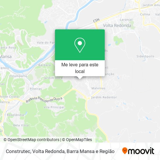 Construtec mapa