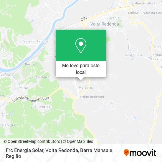 Frc Energia Solar mapa