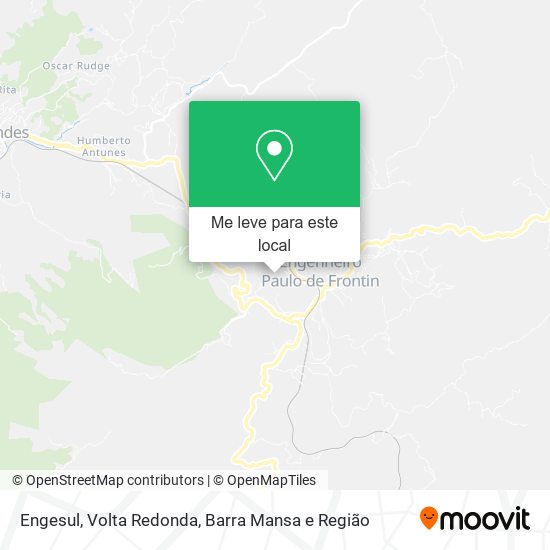 Engesul mapa