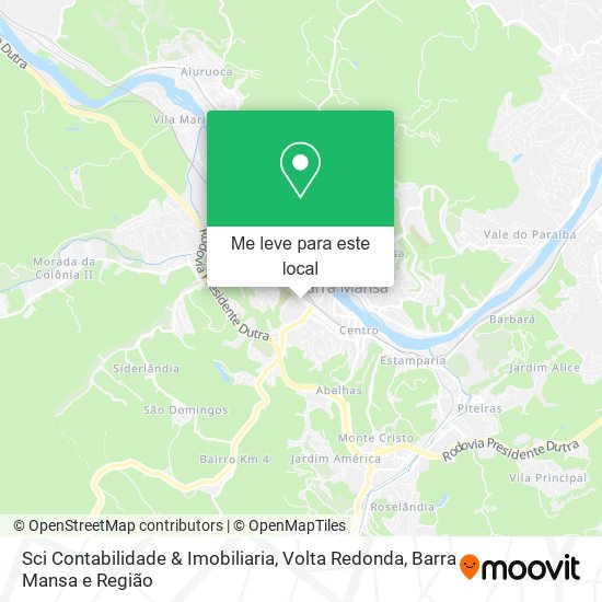 Sci Contabilidade & Imobiliaria mapa