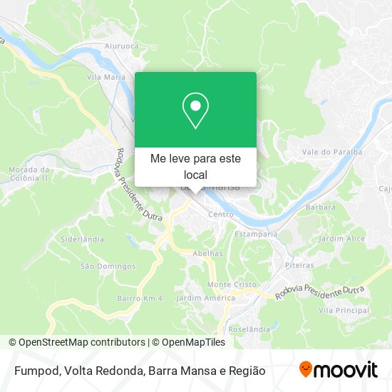 Fumpod mapa