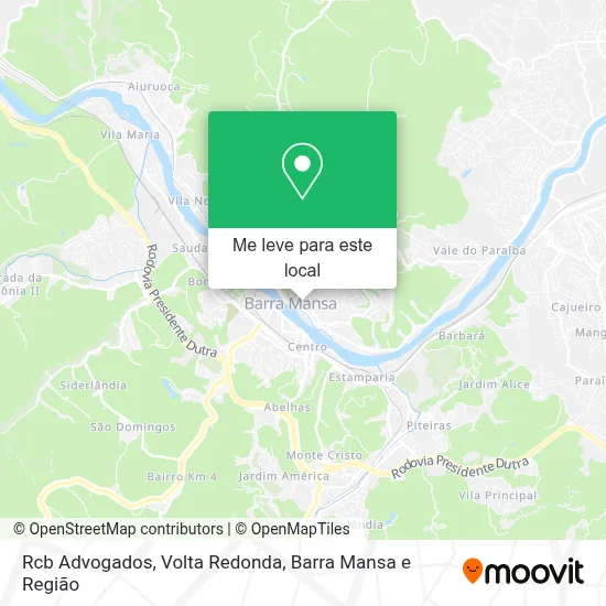 Rcb Advogados mapa