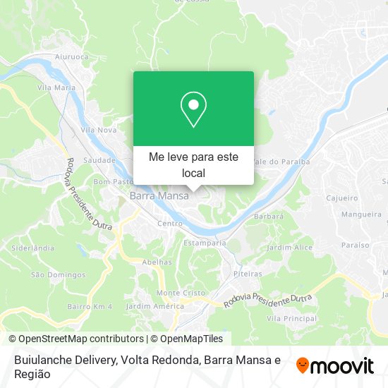 Buiulanche Delivery mapa