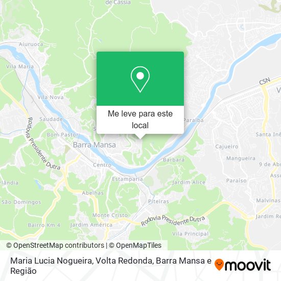 Maria Lucia Nogueira mapa