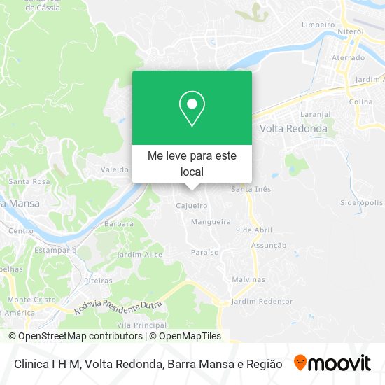 Clinica I H M mapa