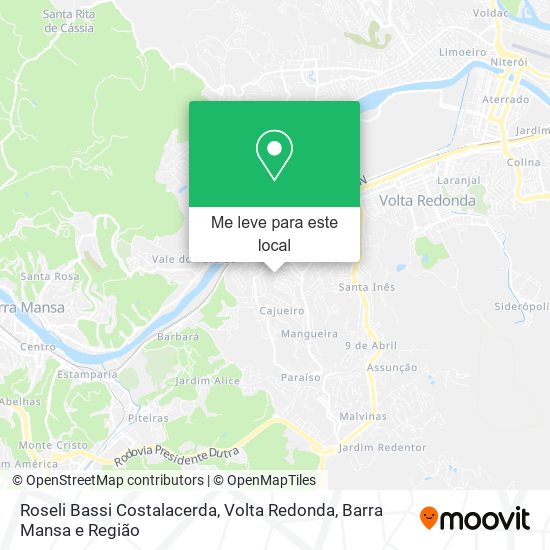 Roseli Bassi Costalacerda mapa