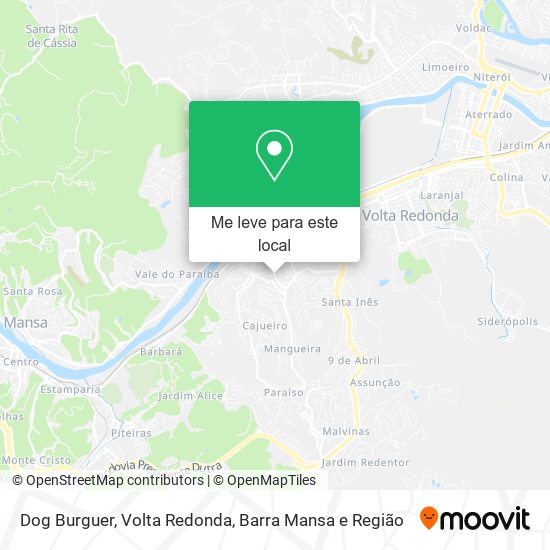 Dog Burguer mapa