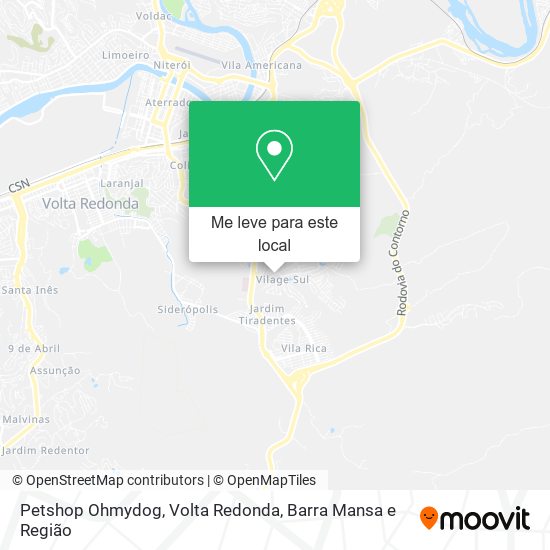 Petshop Ohmydog mapa
