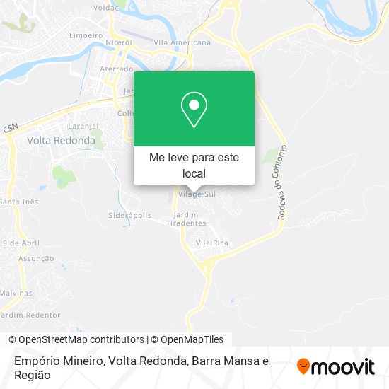 Empório Mineiro mapa