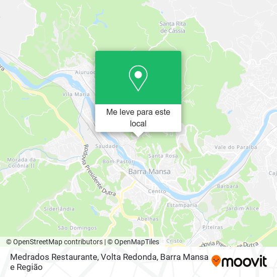 Medrados Restaurante mapa
