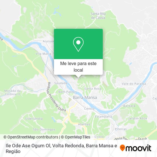 Ile Ode Ase Ogum Ol mapa