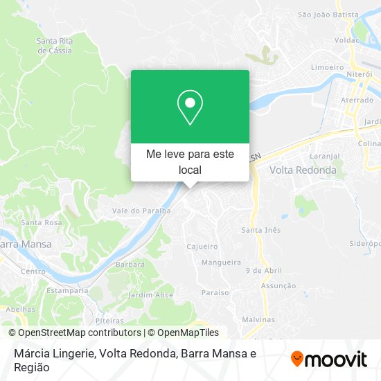 Márcia Lingerie mapa