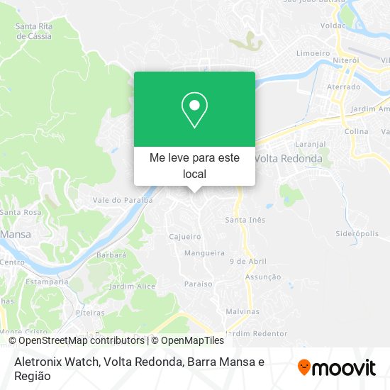 Aletronix Watch mapa