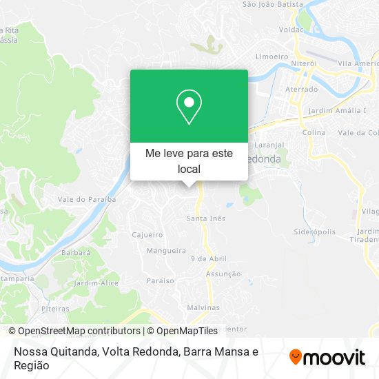 Nossa Quitanda mapa